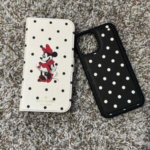 Kate Spade New York x Disney Minnie Mouse Magnetic Folio iPhone 12 Pro Max case